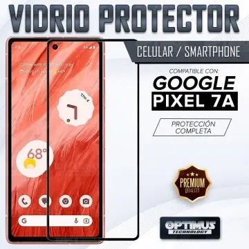 Protector de pantalla frontal para móvil, cristal templado con 1-3 piezas  para lente de cámara de teléfono, para Google Pixel 6A 7A Pixel 7 1-3  piezas La Vida Bella
