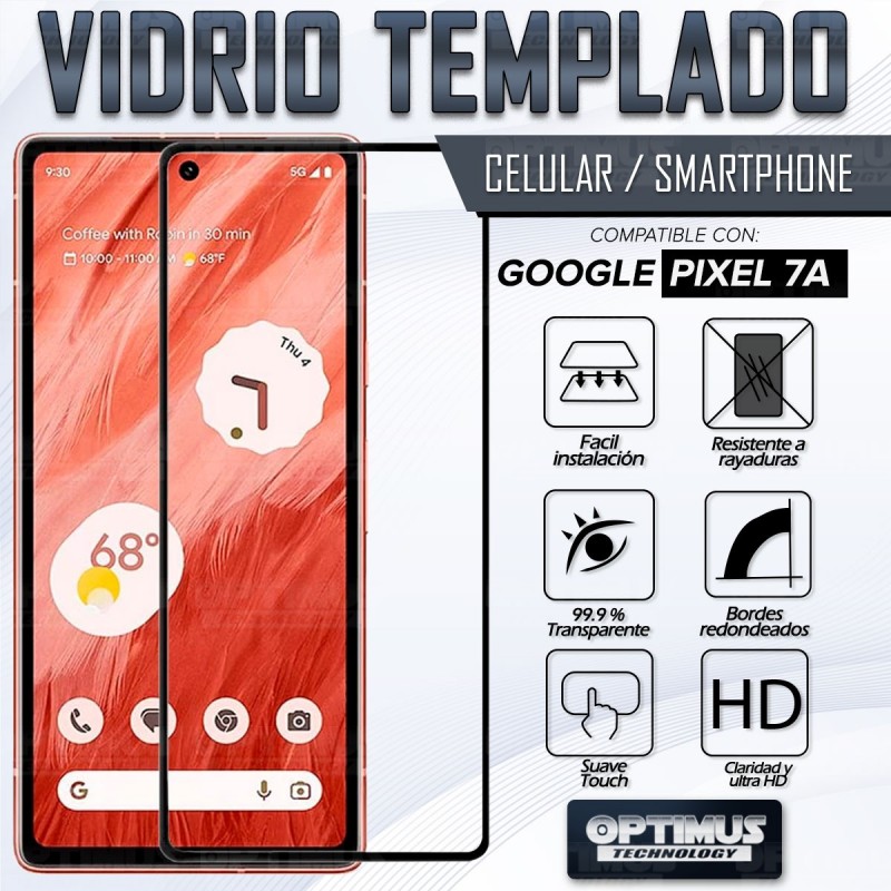 Vidrio Templado Protector para celular Google Pixel 7A 2023