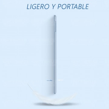Combo Estuche con porta lápiz Y Vidrio MatteGlass efecto papel para iPad 7 10.2" OPTIMUS TECHNOLOGY™ - 40