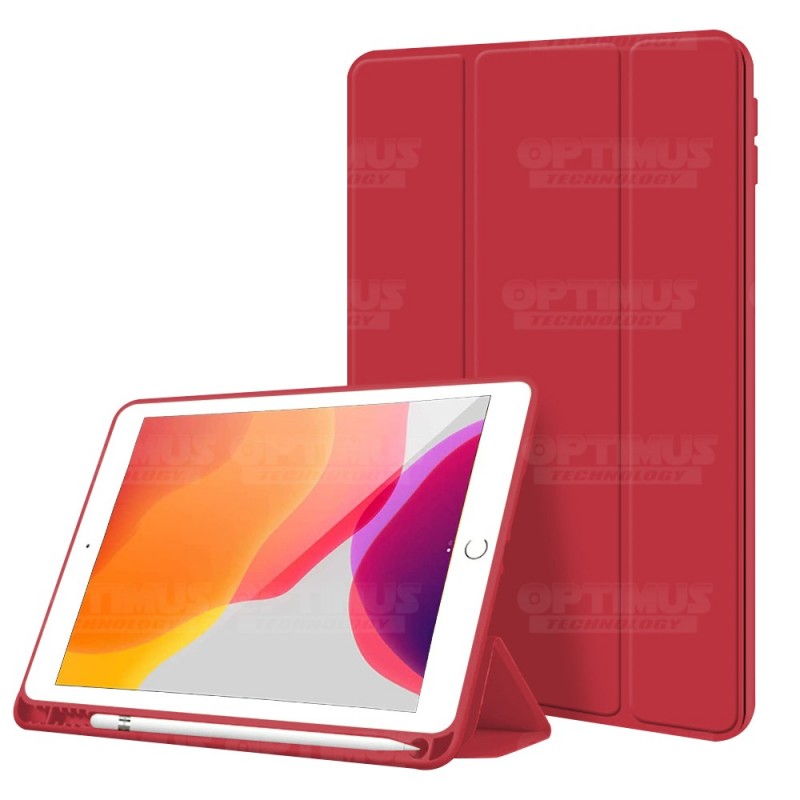 Combo Estuche con porta lápiz Y Vidrio MatteGlass efecto papel para iPad 7 10.2" OPTIMUS TECHNOLOGY™ - 28