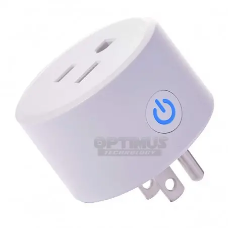 Mini Enchufe de salida inteligente Smart Plug Wifi compatible con Google Home Amazon Alexa Ahorro luz