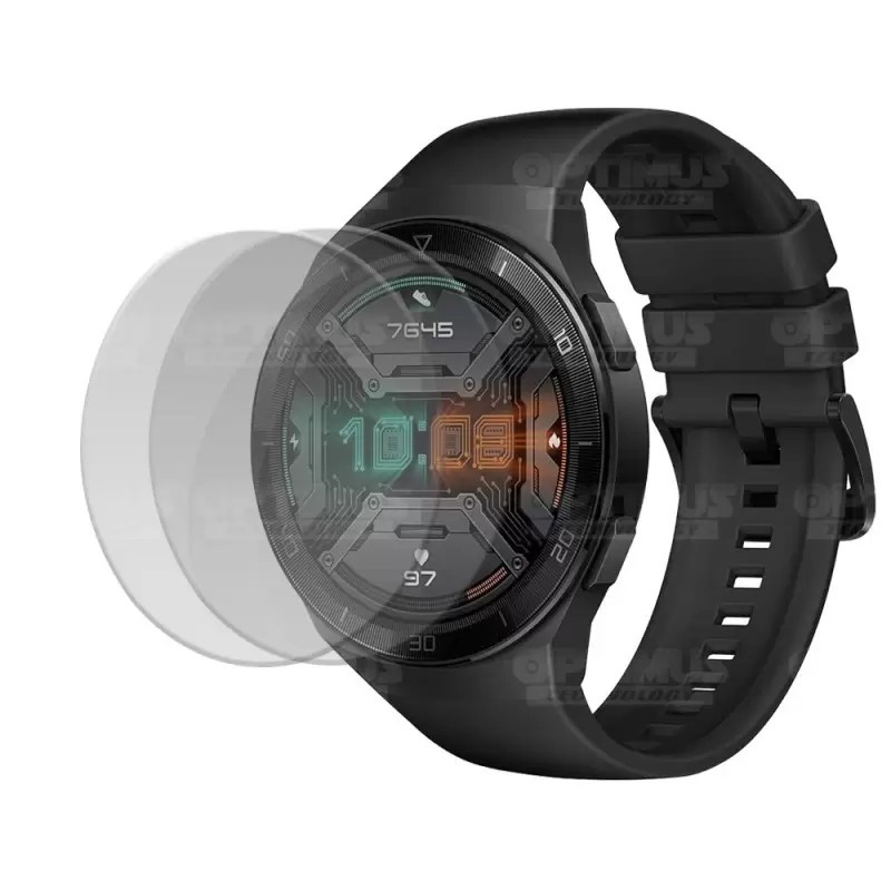 Kit 2 Unidades Buff Screen pelicula Protector para reloj Smartwatch Huawei GT 2E