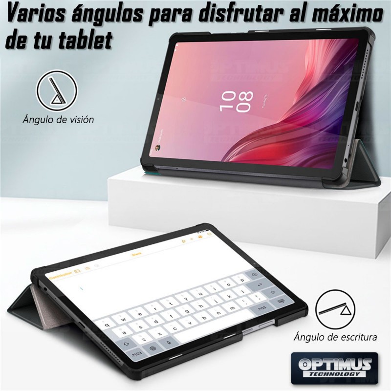 Forro Protector + Lápiz Digital Tablet Lenovo M9 9 Pulgadas Color Negro -  Color Del Lápiz Blanco