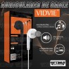 Audifonos De Cable Con Microfono Para Celular y Computador Pc Vidvie HS619 | OPTIMUS TECHNOLOGY™ | ADF-VDV-HS-619 |