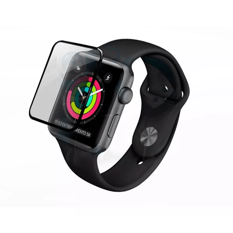 Vidrio Templado Completo Reloj Iwatch Apple Watch 38mm | OPTIMUS TECHNOLOGY™ | VTP-APP-W38 |