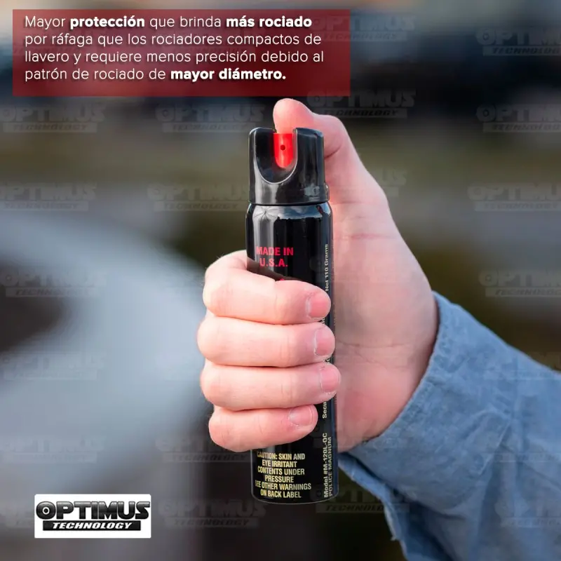 Spray Aerosol Gas Pimienta Lacrimógeno Sabre RED Magnum 92gr
