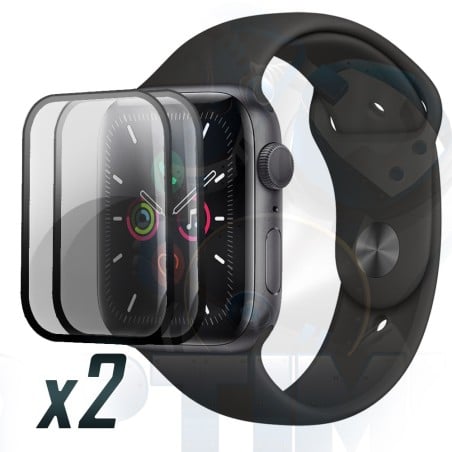 Screen Vidrio Protector Reloj Iwatch Serie 5 40mm X2 Unidades