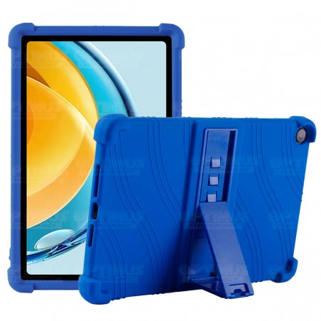 Estuche Case protector de goma para Tablet Huawei Matepad SE 10.4 Pulgadas 2023 AGS5-L09 / AGS5-W09 Anti golpes con soporte