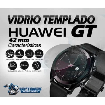 Vidrio Templado Reloj Smartwatch Huawei Gt 42mm | OPTIMUS TECHNOLOGY™ | VTP1-HW-GT42 |