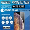 Vidrio Templado Protector Cerámico Matte Glass Smartphone iPhone XS MAX Flexible | OPTIMUS TECHNOLOGY™ | VTP-CR-MT-IPH-XS-MAX |