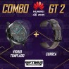 Manilla Correa De Cuero Y Vidrio Smartwatch Huawei Gt 2 46mm | OPTIMUS TECHNOLOGY™ | CRR-CR-VTP-HW-GT2-46 |