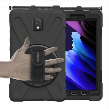 Estuche Protector con Correa Desmontable Tablet Samsung Tab Active 3 t570 T575 2020 Anti golpes con soporte-5