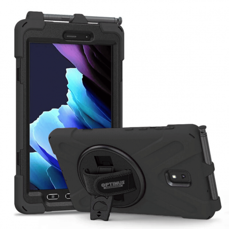 Estuche Protector con Correa Desmontable Tablet Samsung Tab Active 3 t570 T575 2020 Anti golpes con soporte