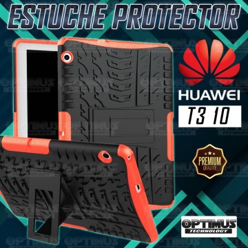 KIT Vidrio templado y Estuche Case Protector anti-golpes TPU Tablet Huawei T3-10 OPTIMUS TECHNOLOGY™ - 3