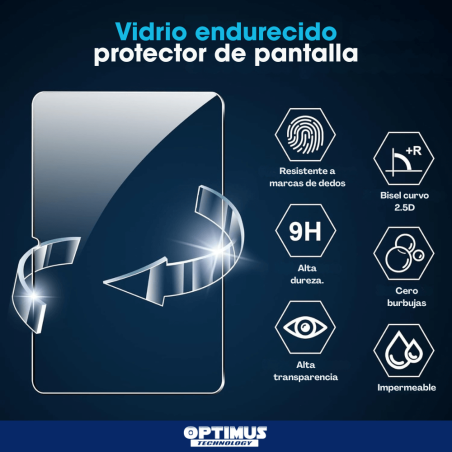 Vidrio Templado Para Lenovo Tab Plus