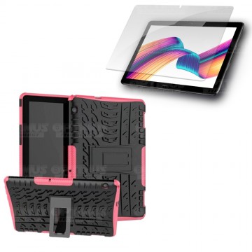 KIT Vidrio templado y Estuche Case Protector anti-golpes TPU Tablet Huawei T5-10 OPTIMUS TECHNOLOGY™ - 16