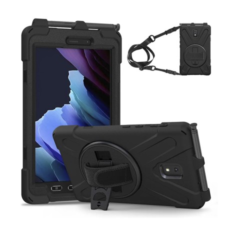 Estuche Protector con Correa Tablet Samsung Galaxy Tab Active5 8 pulgadas SM-T575 / SM-T570 Anti golpes con soporte