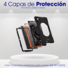 Estuche De Correa Negro 360 4 Capas Para Lenovo Tab 10.1" Pulgadas Tb-311FU / TB-311 v6