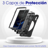 Estuche De Correa Negro 3 Capas Para Lenovo Idea Tab 11" Pulgadas Tb-336FU / Tb-336 / TB-336ZU-3