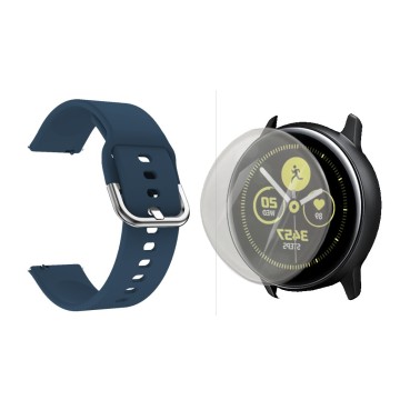 Kit Correa Pulso Y Buff Screen Para Reloj Samsung Galaxy Active 40mm | OPTIMUS TECHNOLOGY™ | CRR-BFF-SS-GWA20 |