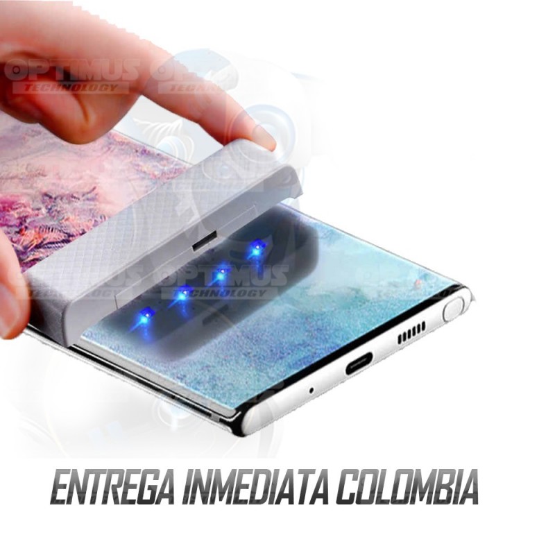 Combo Protector Vidrio UV + Cristal de Cámara Cerámico Samsung S20 | OPTIMUS TECHNOLOGY™ | KT-VTP-UV-CR-CM-SS-S20 |