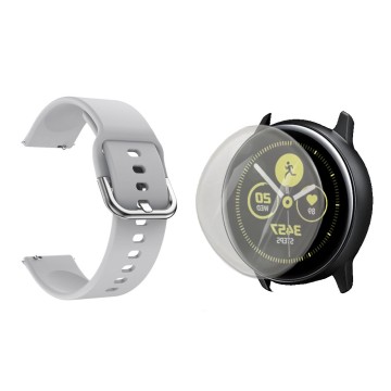 Kit Correa Pulso Y Buff Screen Para Reloj Samsung Galaxy Active 40mm | OPTIMUS TECHNOLOGY™ | CRR-BFF-SS-GWA20 |