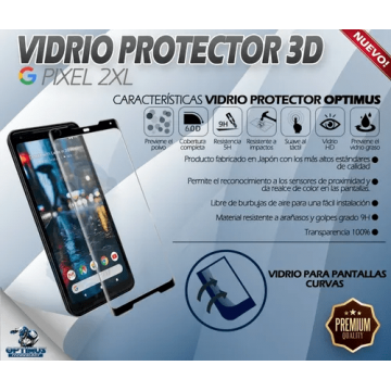 Para Google Pixel 2 XL protector Protector de Pantalla de Vidrio Templado Premium Protección