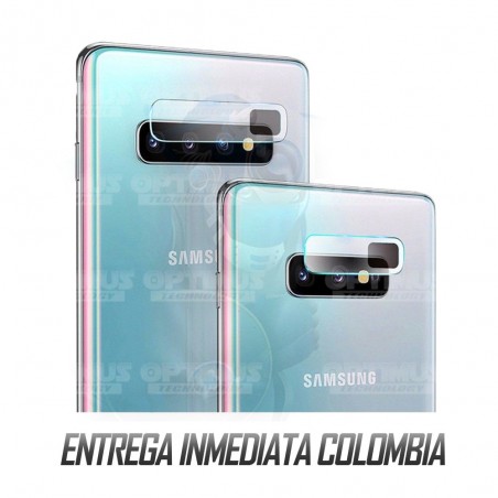 Vidrio Protector Templado Cerámico de Cámara Celular Samsung S10 Plus