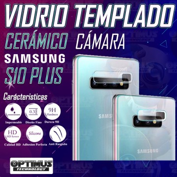 Kit Para Celular Samsung S10 Plus Vidrio Templado De Cámara + Vidrio UV Liquido de Pantalla OPTIMUS TECHNOLOGY™ - 3