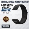 Banda tipo Velcro Tela suave para Reloj Smartwatch Samsung Galaxy Active 44mm | OPTIMUS TECHNOLOGY™ | CRR-VLC-ATV-44 |