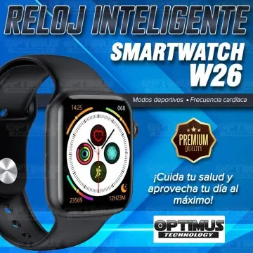 Smartwatch Reloj Inteligente W26 Serie 6 Mide Temperatura, Ritmo Cardíaco Compatible Android IOS OPTIMUS TECHNOLOGY™ - 3