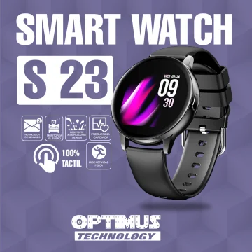 Smartwatch Reloj Inteligente S23 Bluetooth Compatible Android IOS | OPTIMUS TECHNOLOGY™ | SW-S23 |
