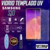Combo Vidrio Templado UV de Pantalla + Vidrio Cerámico de Cámara para Samsung S10 OPTIMUS TECHNOLOGY™ - 4