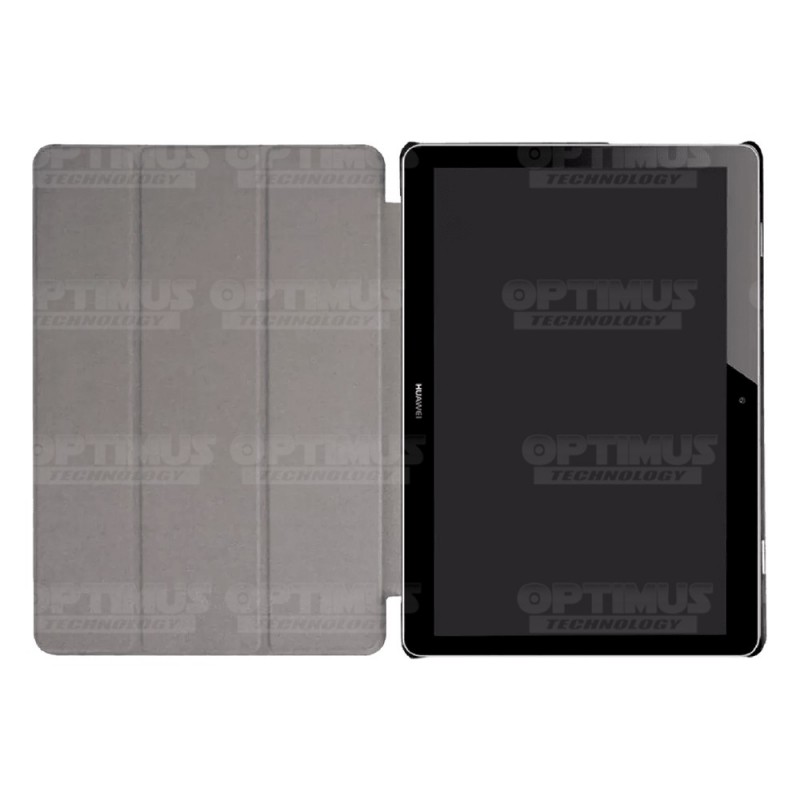 Kit Vidrio templado + Case Forro Protector + Teclado y Mouse Ratón Bluetooth para Tablet Huawei T3-10 OPTIMUS TECHNOLOGY™ - 52