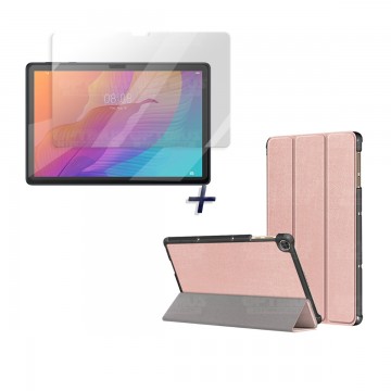 Kit Vidrio Cristal Templado Y Estuche Case Protector para Tablet Huawei matepad T10S OPTIMUS TECHNOLOGY™ - 4