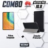 Kit Vidrio Cristal Templado Y Estuche Case Protector para Tablet Huawei Matepad Pro 10.8 OPTIMUS TECHNOLOGY™ - 2