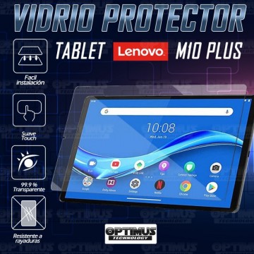 Kit Vidrio templado y Estuche Protector de goma antigolpes con soporte Tablet Lenovo m10 plus tb-x606f OPTIMUS TECHNOLOGY™ - 25