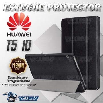 Kit Vidrio templado + Case Forro Protector + Teclado y Mouse Ratón Bluetooth para Tablet Huawei Huawei T5-10 OPTIMUS TECHNOLOGY™