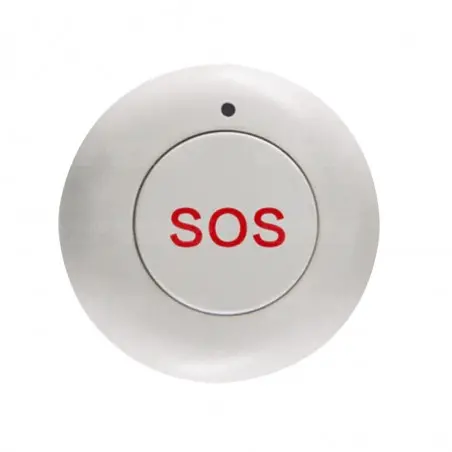 Seguridad - Boton SOS emergencia inalámbrico para alarmas GSM de frecuencia 433 MHz