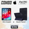 Kit Vidrio Cristal Templado Y Estuche Case Protector con portalápiz Tablet iPad Pro 12.9 2019 OPTIMUS TECHNOLOGY™ - 2