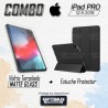 Kit Vidrio Templado Matte Glass Y Estuche Case Protector con portalápiz Tablet iPad Pro 12.9 2019 OPTIMUS TECHNOLOGY™ - 10
