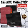 Kit Vidrio Templado y Estuche Case Acrílico y Sintético Lenovo Yoga Smart Tab Yt-x 705f OPTIMUS TECHNOLOGY™ - 14