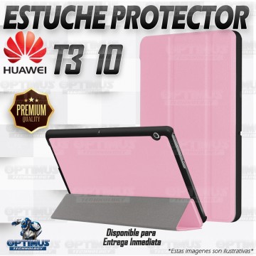 Kit Vidrio Templado y Estuche Case Protector Acrílico y Sintético Tablet Huawei T3-10 OPTIMUS TECHNOLOGY™ - 15