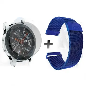 Kit Manilla Pulso Correa Magnética de color Y Vidrio Templado Samsung Galaxy Watch 46mm OPTIMUS TECHNOLOGY™ - 1