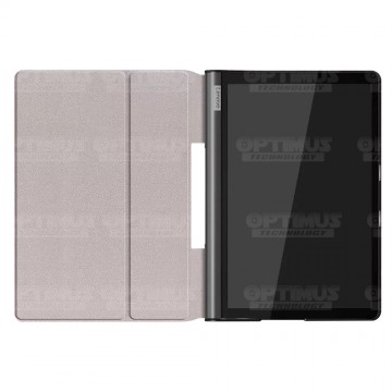 Kit Vidrio templado + Case Forro Protector + Teclado y Mouse Ratón Bluetooth para Tablet Lenovo Yoga Smart Tab Yt-x 705f OPTIMUS