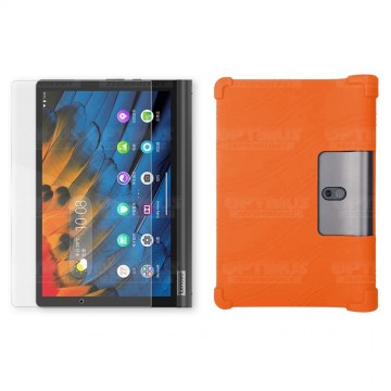 Combo Vidrio templado y Estuche Protector antigolpes Lenovo Yoga Smart Tab Yt-x 705f OPTIMUS TECHNOLOGY™ - 26
