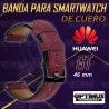 Manilla Correa De Cuero Y Vidrio Smartwatch Huawei Gt 46mm | OPTIMUS TECHNOLOGY™ | CRR-CR-VTP-HW-GT-46 |