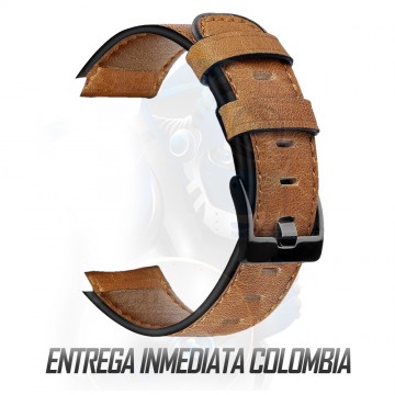 Pulso Manilla Correa De Cuero Smartwatch Huawei GT 46mm | OPTIMUS TECHNOLOGY™ | CRR-CRO-GT-46 |