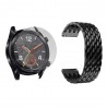 Vidrio Templado Y Correa De Metal Smartwatch Reloj Inteligente Huawei GT 46mm | OPTIMUS TECHNOLOGY™ | CRR-MT2-VTP-HW-GT-46 |