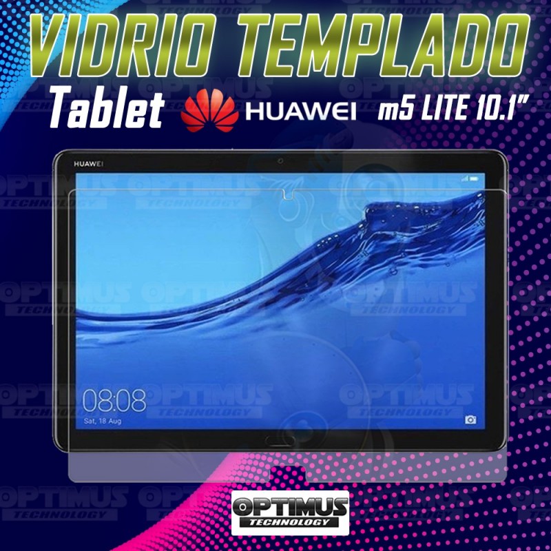 Vidrio Cristal Templado Protector Tablet Huawei MediaPad M5 Lite 10.1 | OPTIMUS TECHNOLOGY™ | VTP-HW-M5-LTE-10.1 |